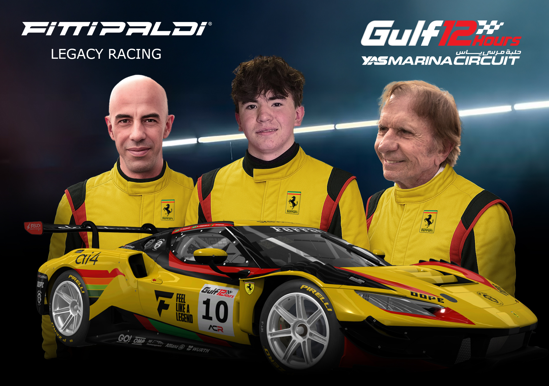 Yas Marina Circuit at Night